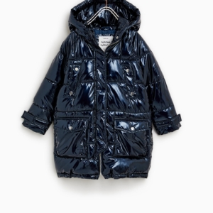 Vinyl Puffer Jacket